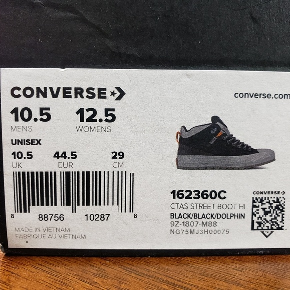 ☔🚫SOLD Converse Chuck Taylor All Star Street Boot - Picture 7 of 7